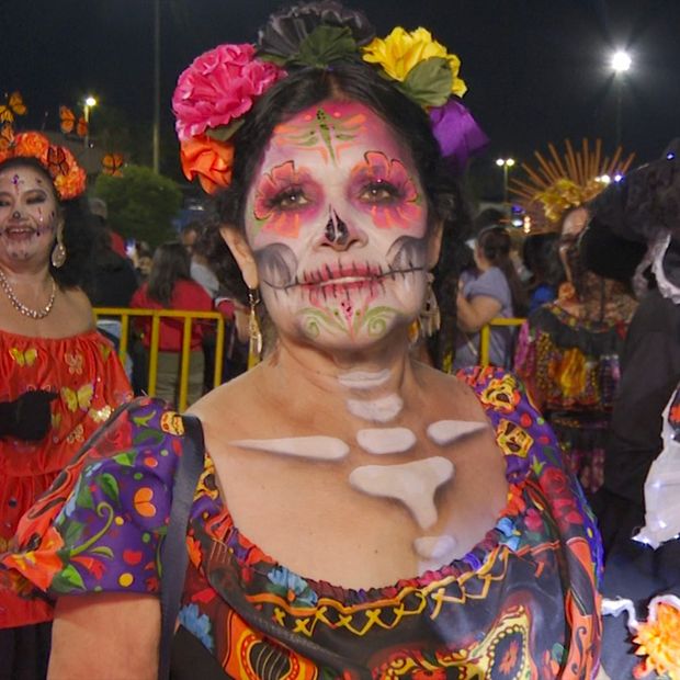 Desfile del Día de Muertos Recorre las Calles de Torreón, Coahuila